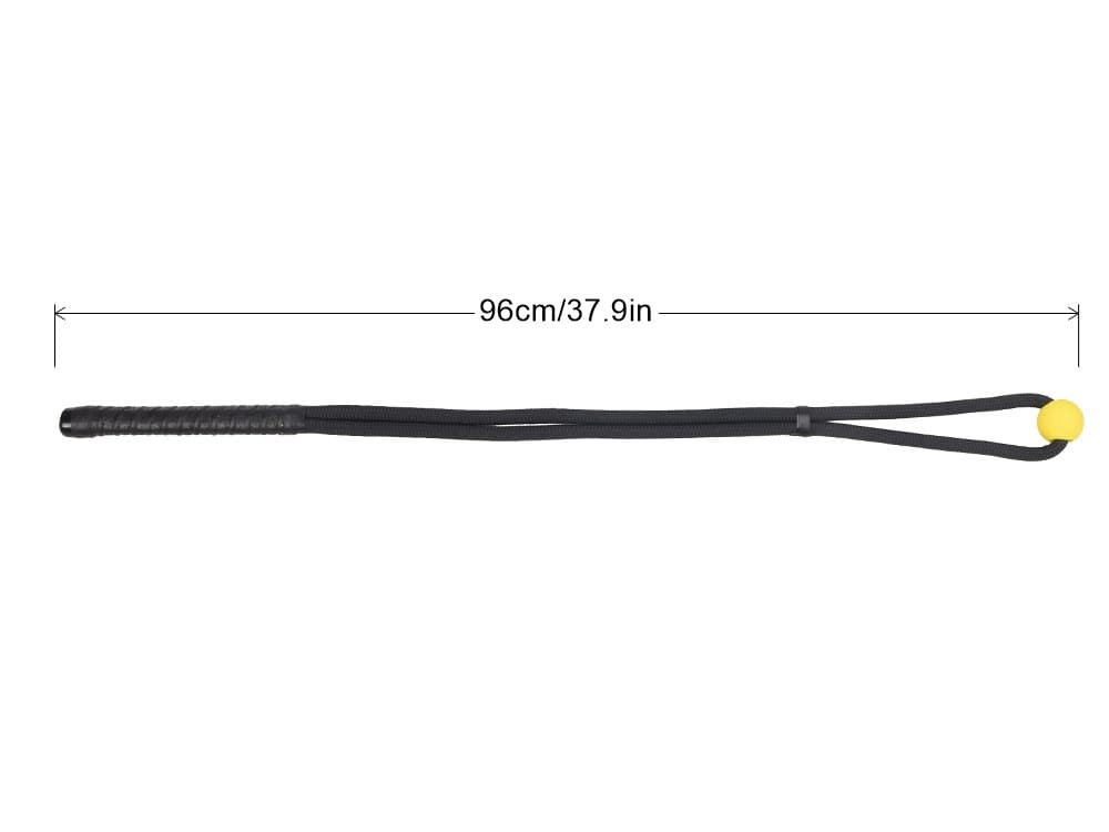 ゴルフ練習器具 柔軟ロープ式スイング軌道矯正トレーニング器具