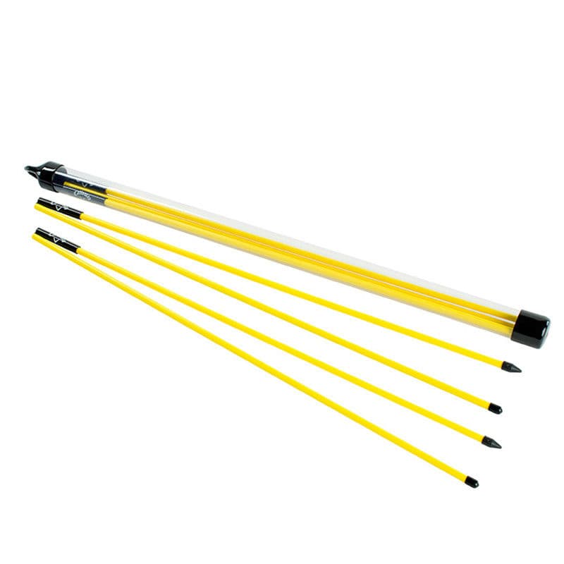 ゴルフ練習器具 折りたたみ式目標線ガイド棒