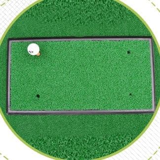 ゴルフ練習器具 多段階高低差調整機能付き練習マット