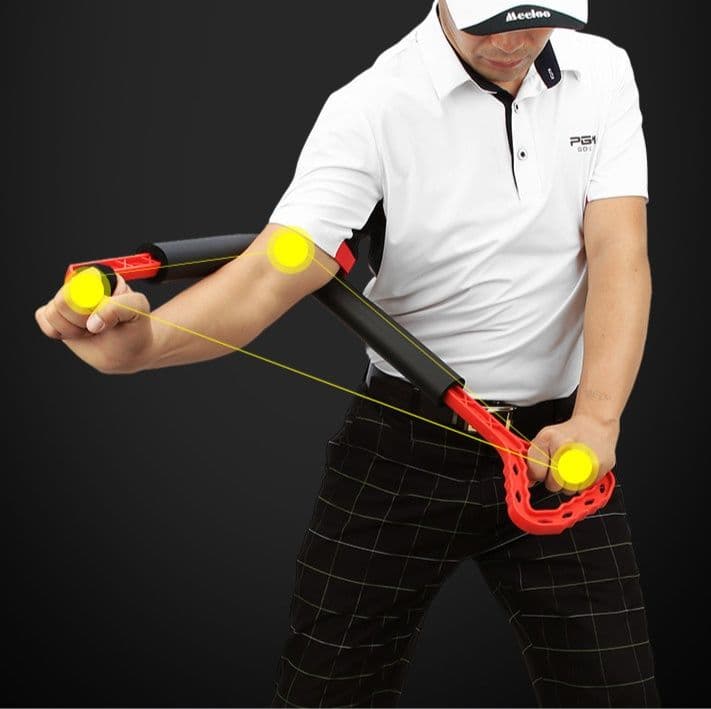 ゴルフ練習器具 腕力強化型スイング軌道矯正トレーニング棒