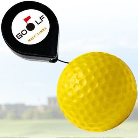 ゴルフ練習器具 伸縮式ボール スイング軌道矯正トレーナー