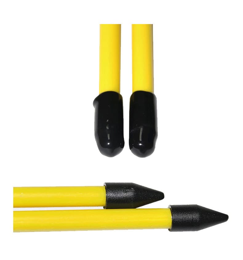ゴルフ練習器具 折りたたみ式目標線ガイド棒