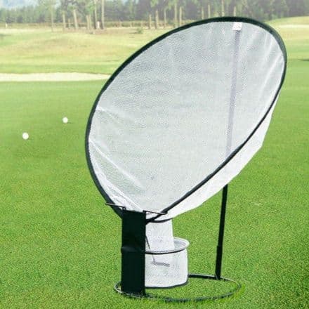 ゴルフ練習器具 折りたたみ式円形ターゲットネット付きアプローチ練習セット