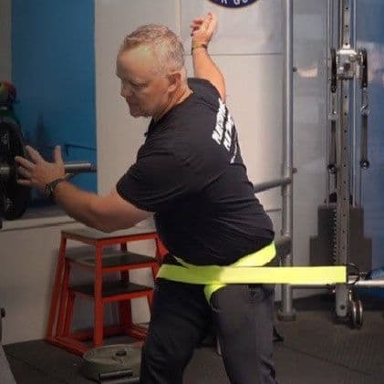 ゴルフ練習器具 体幹強化弾力帯式スイング矯正トレーニング器具
